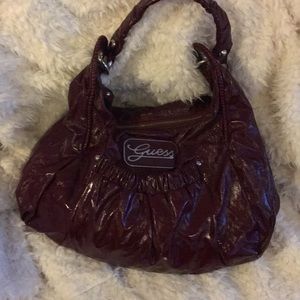 Original GUESS Wine hobo bag VINTAGE